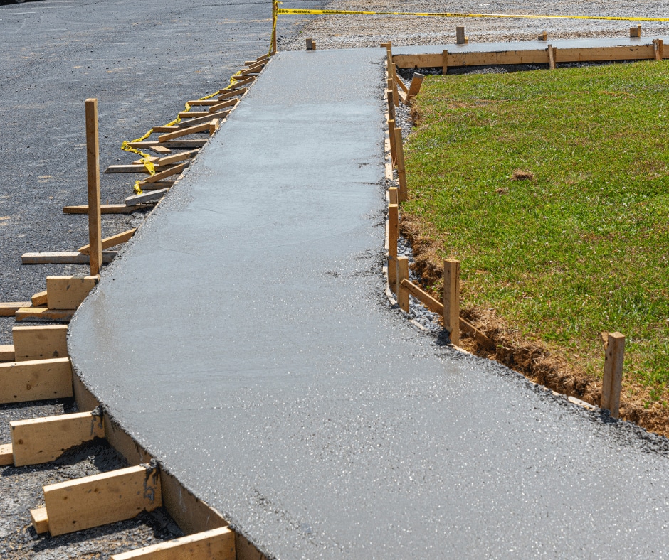 Concrete Sidewalk North Druid Hills Driveway Paving